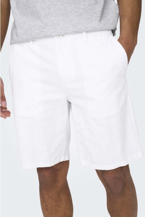 Only & Sons onsmark 0011 cotton linen shorts no